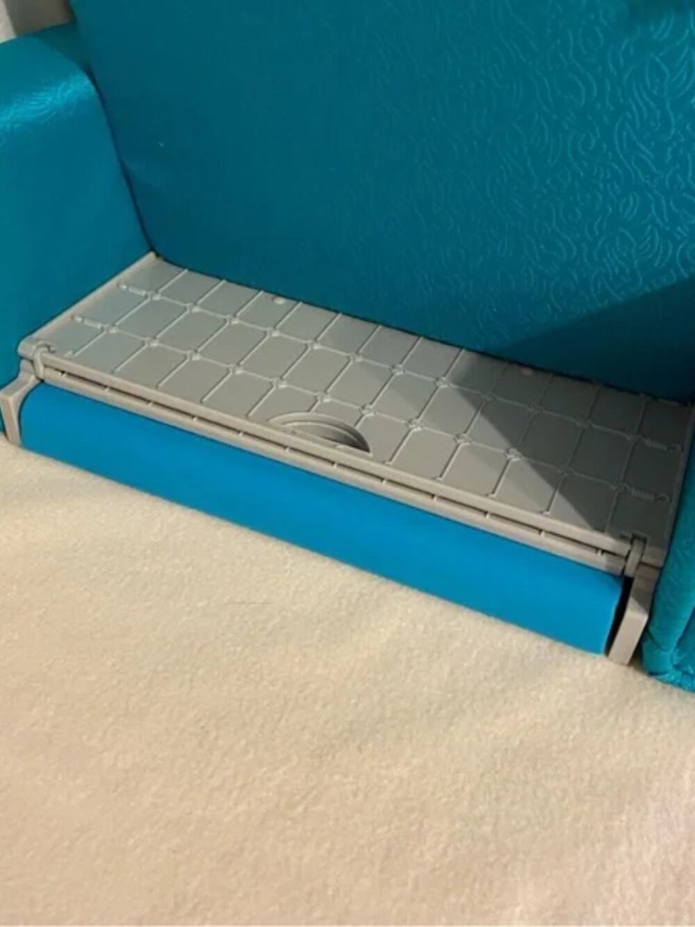 American Girl 18" doll Maryellen's teal sofa couch sleeper bed RETIRED - Picture 9 of 14